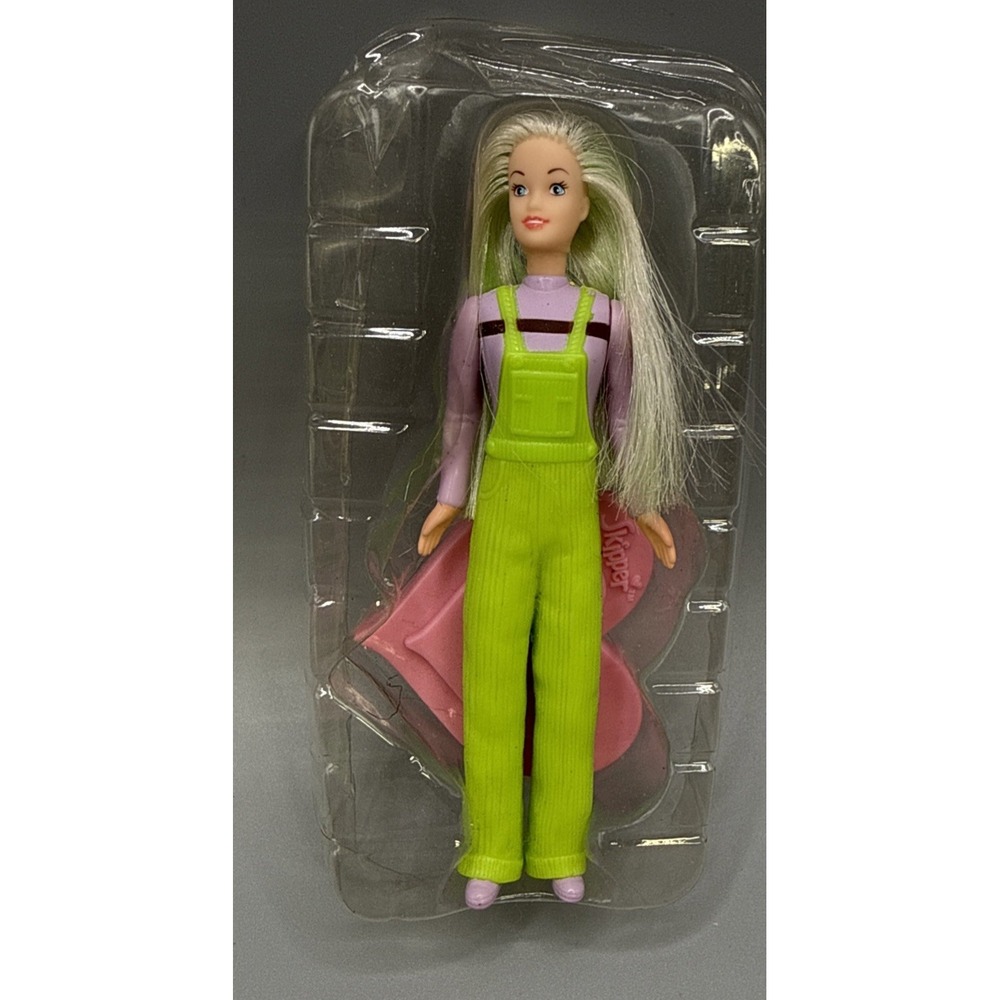Vintage 1998 McDonalds Barbie Happy Meal Toy Teen Skipper #1 IN Packaging
